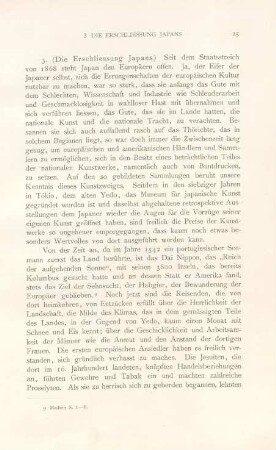 3. (Die Erschliessung Japans)