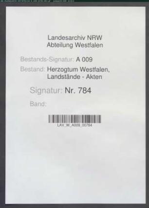 Beschwerden/Eingaben der Landstände; Resolutionen des Kurfürsten