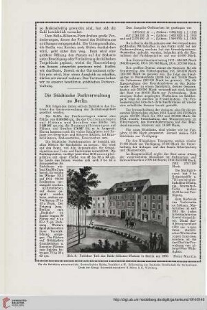 27: Die Städtische Parkverwaltung zu Berlin