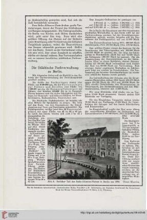 27: Die Städtische Parkverwaltung zu Berlin