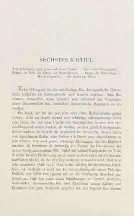 Sechstes Kapitel. Tako (Octopus); seine guten und bösen Thaten. - ...