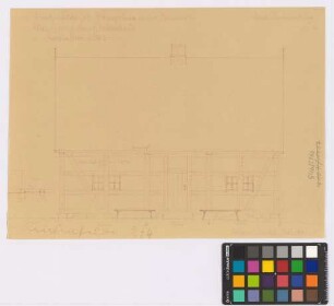Reichenfelde (Kreis Königsberg/Neumark): Gemeindehirtenhaus. Ostansicht (Straßenseite)