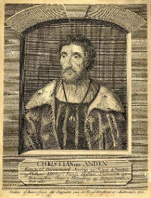 Bildnis von Christian II (1481-1559), König von Dänemark