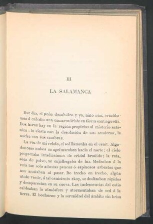 III - La Salamanca