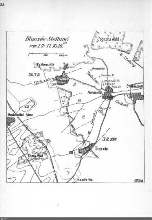 Blanzée-Stellung vom 1.9.-17.10.16