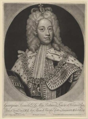 Bildnis des Georg II., König von England