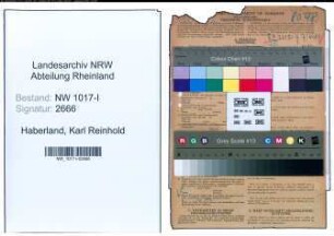 Entnazifizierung Karl Reinhold Haberland , geb. 29.07.1904 (Nautiker)