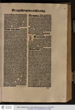 De capellis monachorum et aliorum religiosorum.