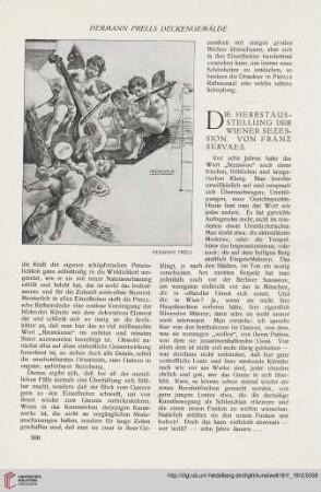 1: Die Herbstausstellung der Wiener Sezession