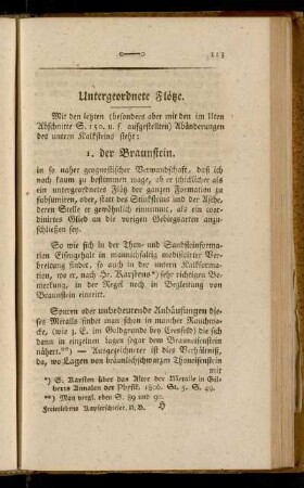 [III.] Untergeordnete Flötze