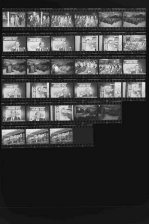 AMB '90 - Internationale Ausstellung für Metallbearbeitung, 04.-08.09.1990, Messe Stuttgart-Killesberg: Eröffnung