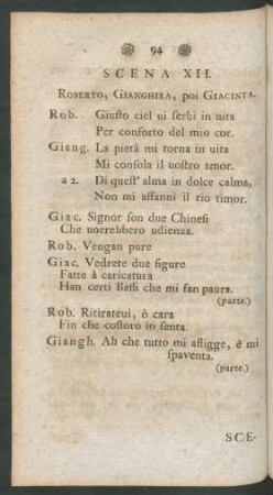Scena XII = Zwölfter Auftritt