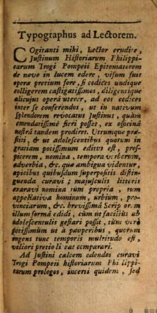 Historiae Philippicae variantes