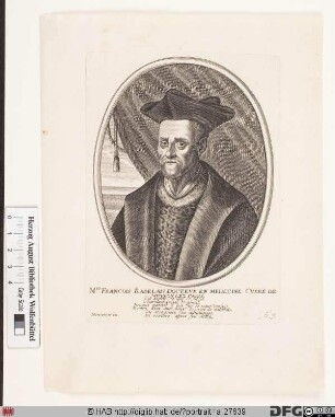 Bildnis François Rabelais