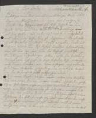 Brief von Johannes Schenkenhofer an Unbekannt