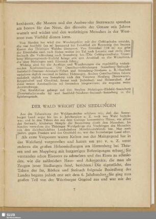 Der Wald weicht den Siedlungen