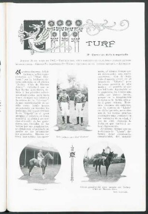 Turf : 2ª Carreras de la temporada