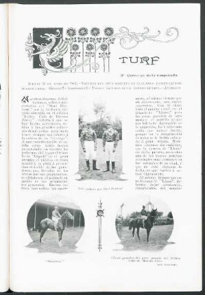 Turf : 2ª Carreras de la temporada