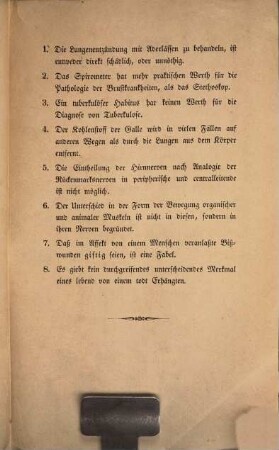 Thesen, welche ... Donnerst. d. 9. März 1848 ... zur Erlangung der Doktorwürde ... öff. vertheidigen wird Gustav Simon