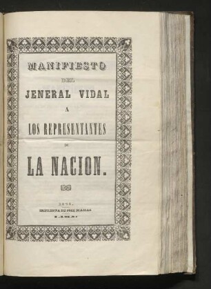 Manifiesto