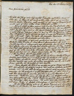 Rom, 13. Jan. 1768
