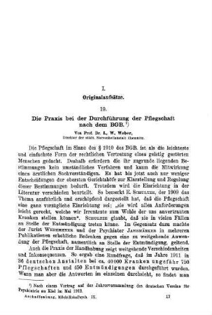 257-296, I. Originalaufsätze