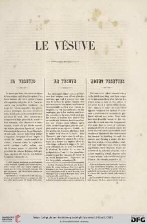 Le Vésuve