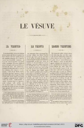 Le Vésuve