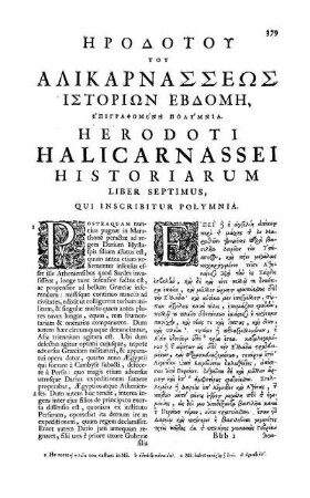 Liber Septimus, Qui Inscribitur Polymnia.