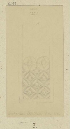 Ornamentierter Eckbalken in Bacharach