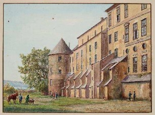 Schloss Gottorf - Westseite (Westflügel)
