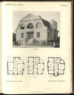 Landhaus Kreizy in Wien-Hietzing