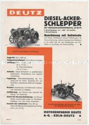 Diesel-Acker-Schlepper