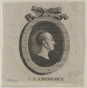 Bildnis des J. A. Eberhard