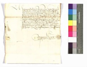 Albrecht zu Limpurg an Graf Kraft von Hohenlohe.