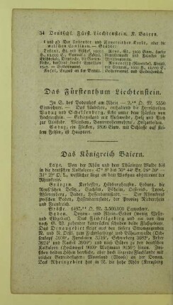 Das Fuerstenthum Liechtenstein