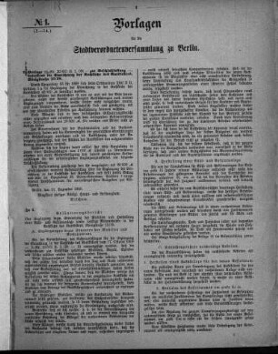No. 1 (1-14), 31. Dezember 1909