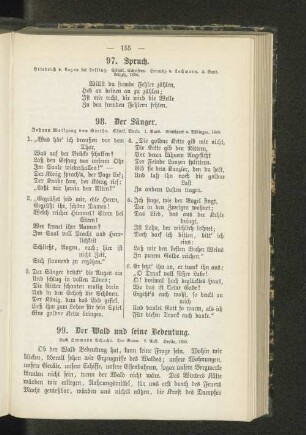 99. Der Wald und seine Bedeutung.