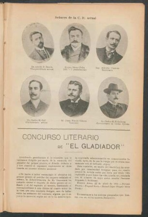 Concurso literario de "El Gladiador"