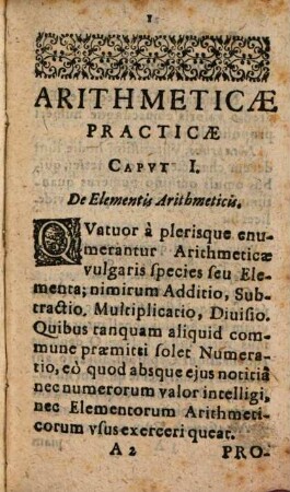 Manuductio ad arithmeticam