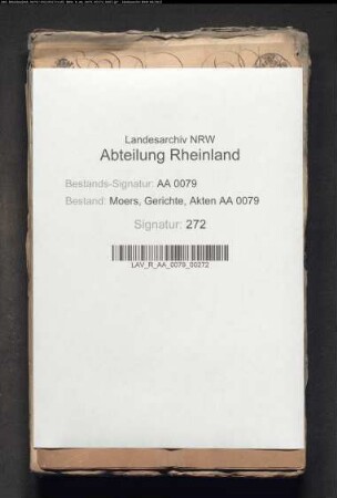 von Wobbeser, Oberstleutnant und Landdrost zu Moers, gegen Freiherr von Pelden gen. Cloudt zu Lauersfort wegen des Nachlasses des + Geheimrats von Heringen