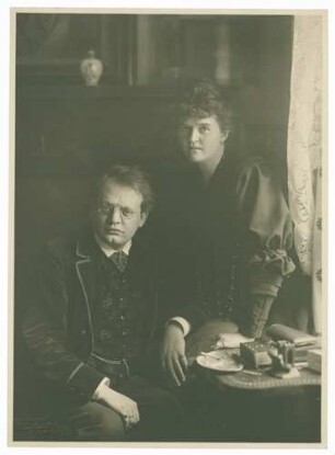 Max Reger mit Ehefrau Elsa