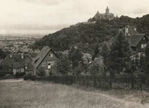 Harz. Wernigerode mit Schloßberg
