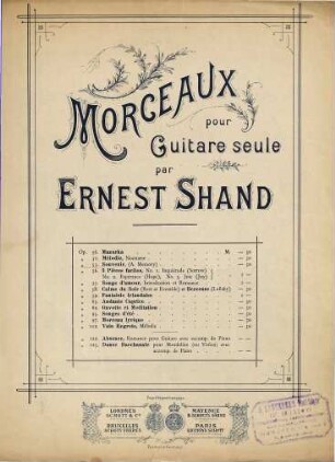 Souvenir : (A memory) ; Op. 53