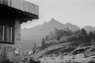 Bergmassiv : Bergmassiv in den Alpen.