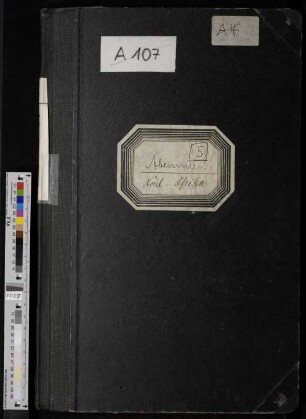 Abessinien; Nord-Afrika : Geschäftsbuch, UML 5