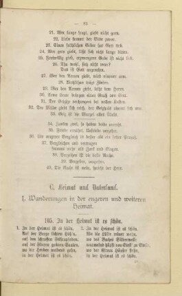 C. Heimat und Vaterland