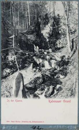 In der "Klamm" im Rabenauer Grund
