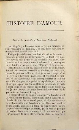 Histoire d'Amour