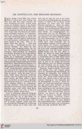 32: Die Ausstellung der Berliner Secession